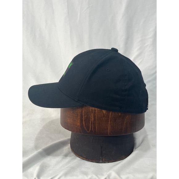 FOX Racing Black Snapback Hat Flexfit Tech Honor Conquer Invent Elevated Future - Picture 3 of 9